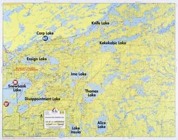 F-11: Snowbank Lake, Knife Lake, Kekekabic Lake 