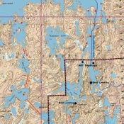 McKenzie Map 6A - Saganaga, Saganagons